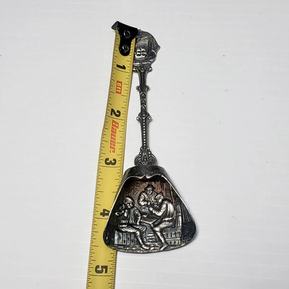 Holland Souvenir Silverplate Sugar Souvenir Collector Spoon 4.5" Vtg - Picture 8 of 8